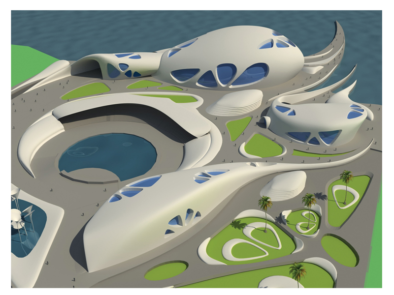 The proposed Aquaria Complex aims to take advantage of Karachi’s coastal location to serve as a complete recreational space. PHOTO COURTESY: FARHAN ANWAR