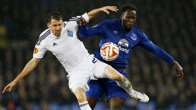 In-form: Romelu Lukaku is the leading goal-scorer amongst the remaining teams in the Europa League and would want to extend his run against Dynamo Kiev on Thursday. PHOTO: AFP