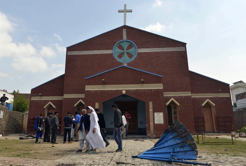 “Christian education teaches non-violence. Christians cannot take anyone’s life under any circumstances.” PHOTO: AFP