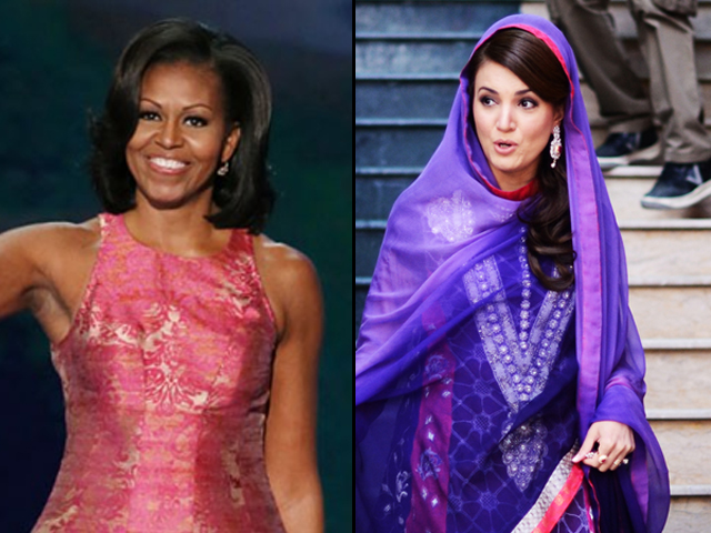 If Michelle Obama can do it, why not Reham Khan?