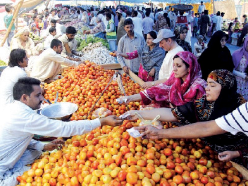 316 ramazan bazaars to be set up. PHOTO: FILE