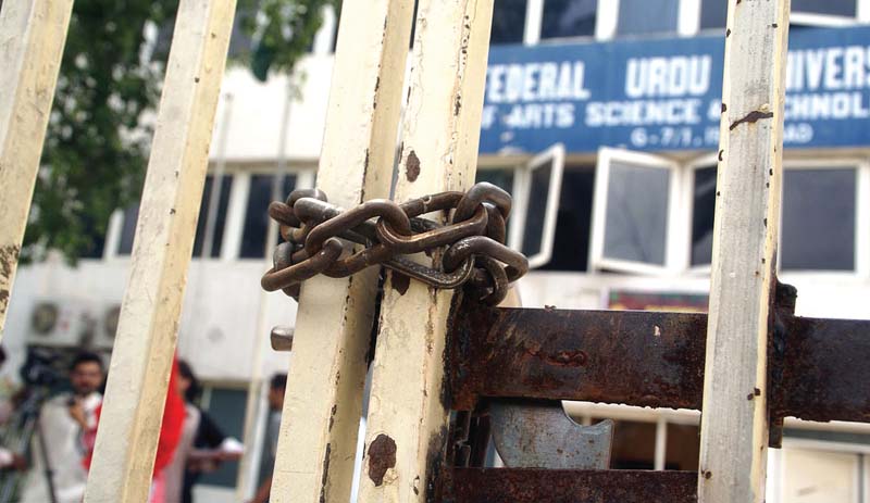 Students’ education is being adversely impacted by the closures. PHOTOS: INP