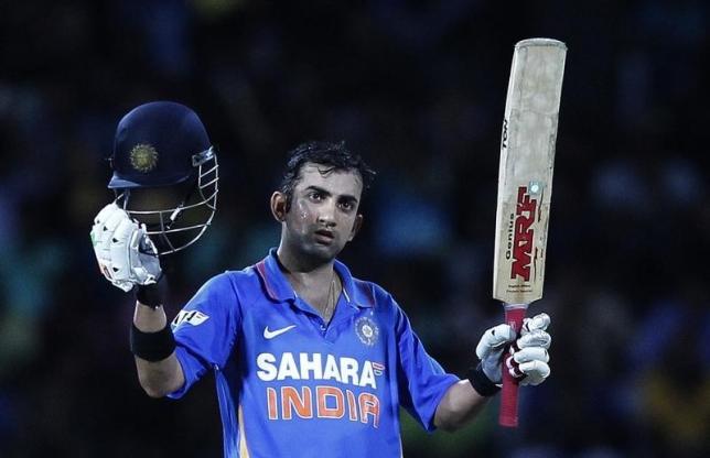 Gambhir was India's top-scorer in the 2011 World Cup final victory. PHOTO: REUTERS