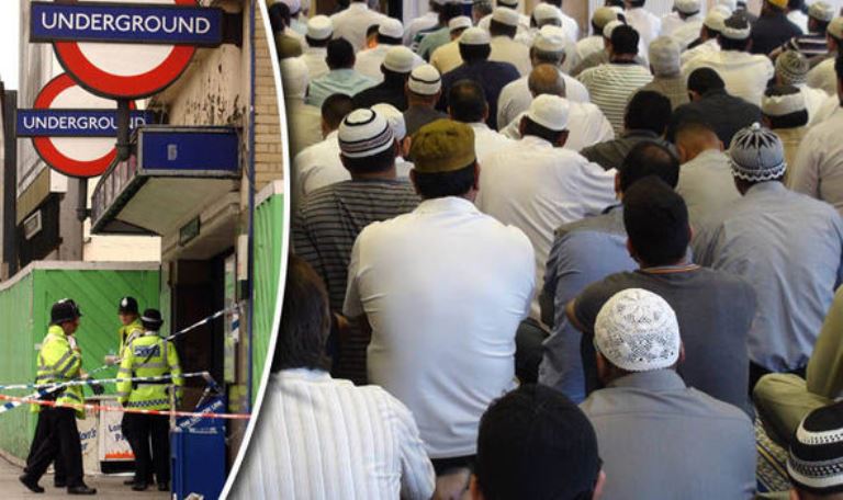 British public is more concerned about Muslims than even just after 7/7. PHOTO: EXPRESS UK