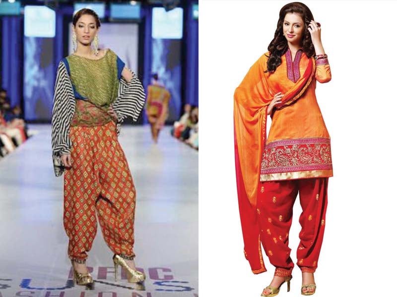 Designer Faiza Samee holds that shalwar kameez are the only living traditional attire, which evolve and influence latest trends. PHOTOS: PUBLICITY