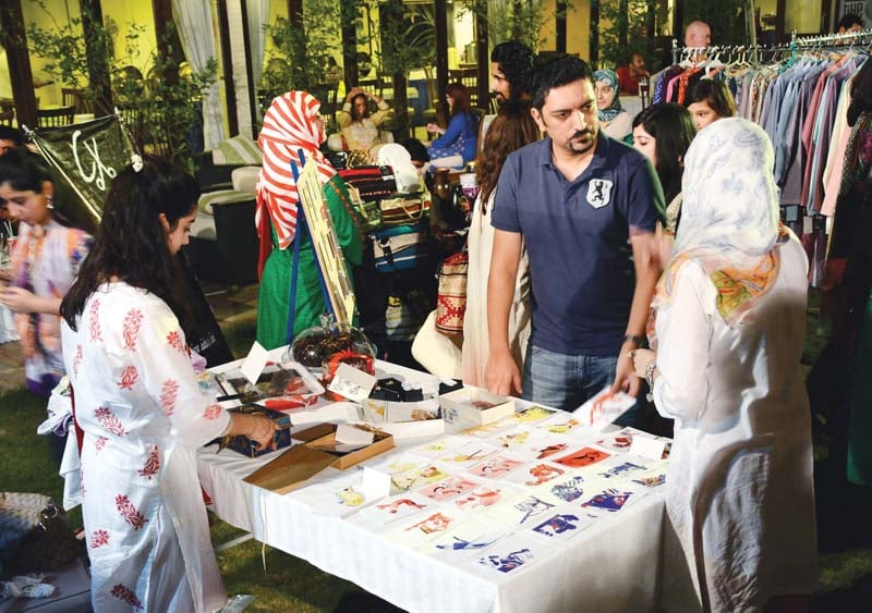 A total of 20 stalls of young entrepreneurs and seed stage businesses were set up at the event. PHOTOS: HUMA CHOUDHARY/EXPRESS