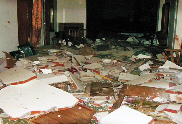 Firefighters arrived on the scene nearly half an hour after the incident. PHOTO: EXPRESS