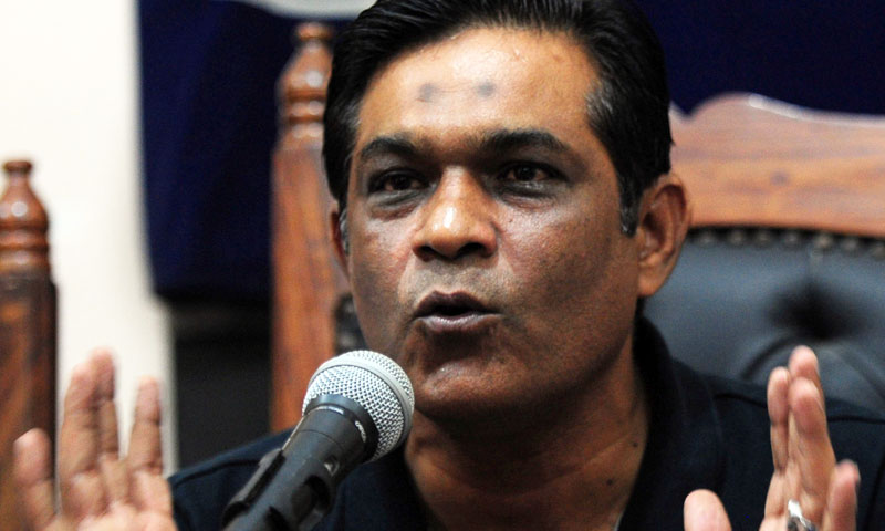 "I think it is better for him (Sarfraz) to keep quiet. It is his success indeed," said Latif. PHOTO: AFP