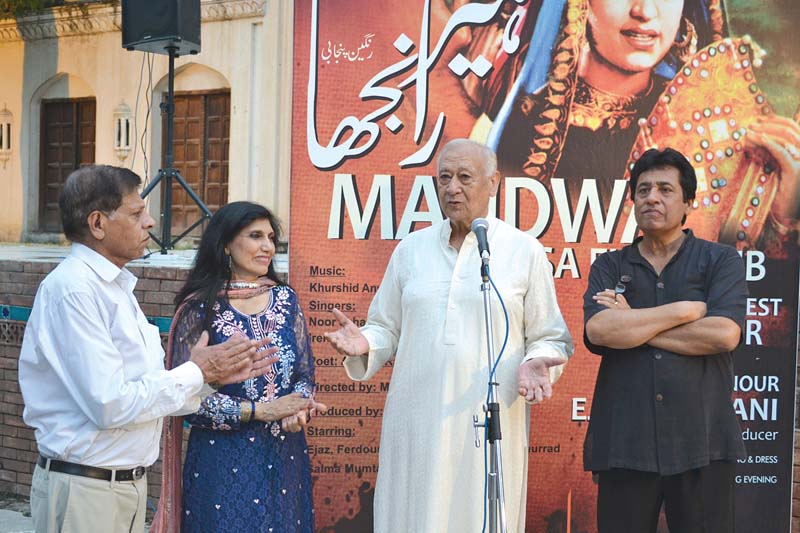 The film was directed by Masood Pervaiz, one of the finest directors Pakistan has ever produced. PHOTOS: HUMA CHOUDHARY/EXPRESS