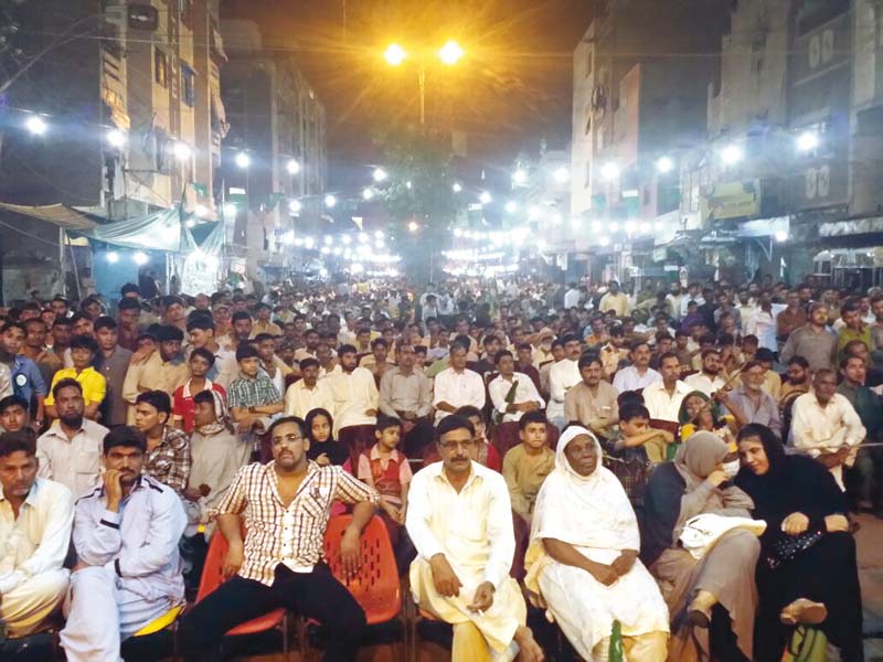 Crediting the PML-N for the restoration of law and order in Lyari, the residents have started thinking of the party as a viable option for the future. PHOTO: EXPRESS