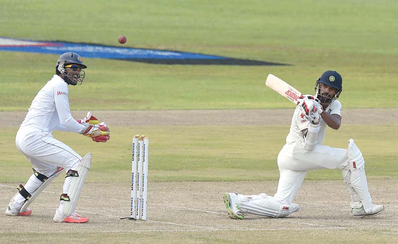 The tourists, replying to Sri Lanka’s first-innings total of 183, took their overnight total of 128-2 to 375 all out just before stumps on the second day. PHOTO: AFP