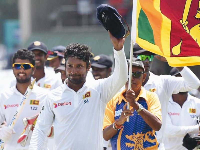 Sangakkara was recently voted the best Sri Lankan player in a poll conducted by ESPNCricinfo. PHOTO: AFP