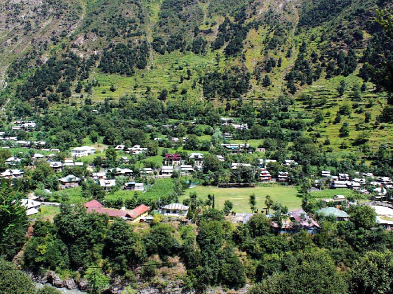 Some scenic beauty in the Neelum Valley including Ratti Gali Lake, Taobat, Tithwal, Kel and the ancient university at Sharda. PHOTO: MUHAMMAD JAVAID/EXPRESS