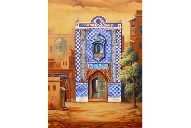 Painting by GN Kazi. PHOTO: www.pakart.org