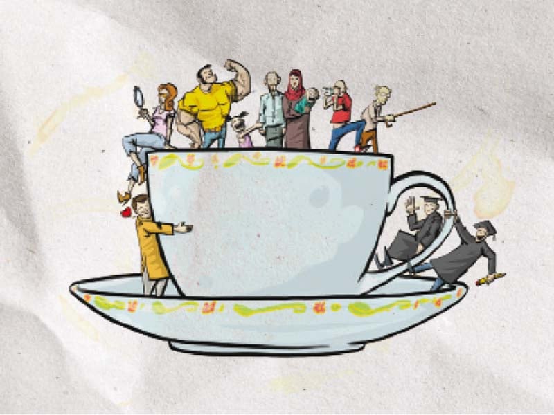 ILLUSTRATION: JAMAL KHURSHID; DESIGN: ESSA MALIK