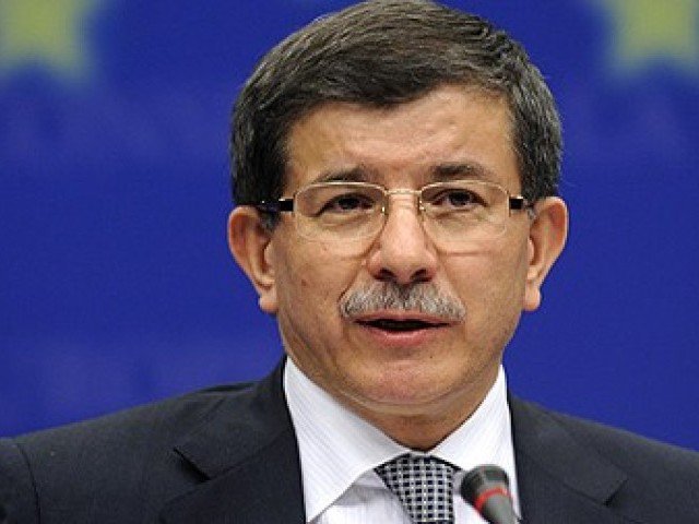 Turkish Prime Minister Ahmet Davutoglu. PHOTO: AFP