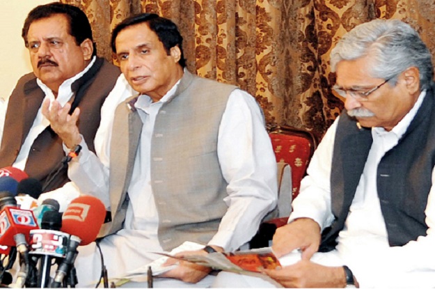 PML-Q leader says provinces being made to contribute funds to the package. PHOTO: NNI