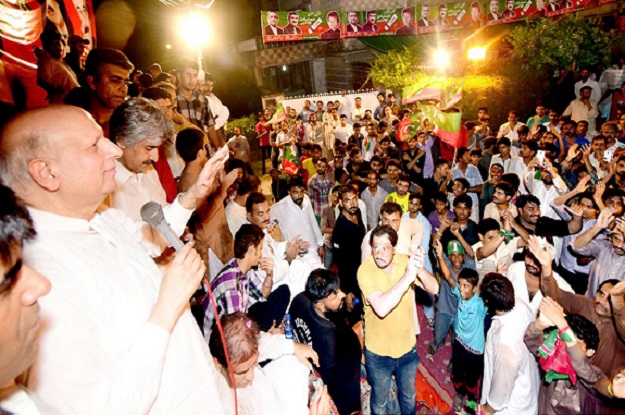 Pakistan Tehreek-i-Insaf Punjab Organiser Chaudhry Sarwar. PHOTO: NNI