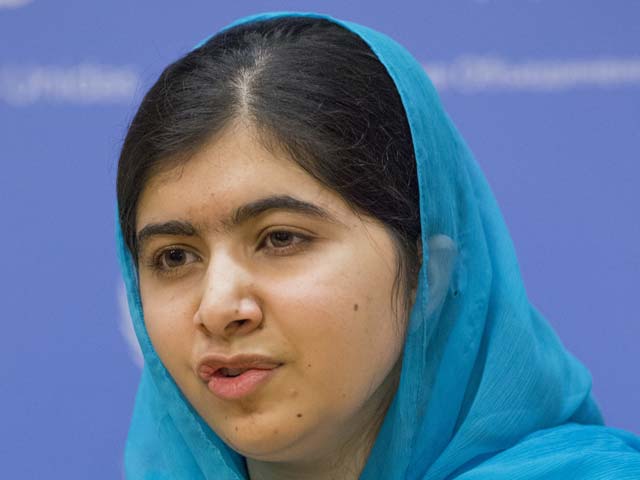 Malala Yousafzai speaks during a news conference following her address at the United Nations General Assembly at the UN headquarters in New York, September 25, 2015. PHOTO: REUTERS