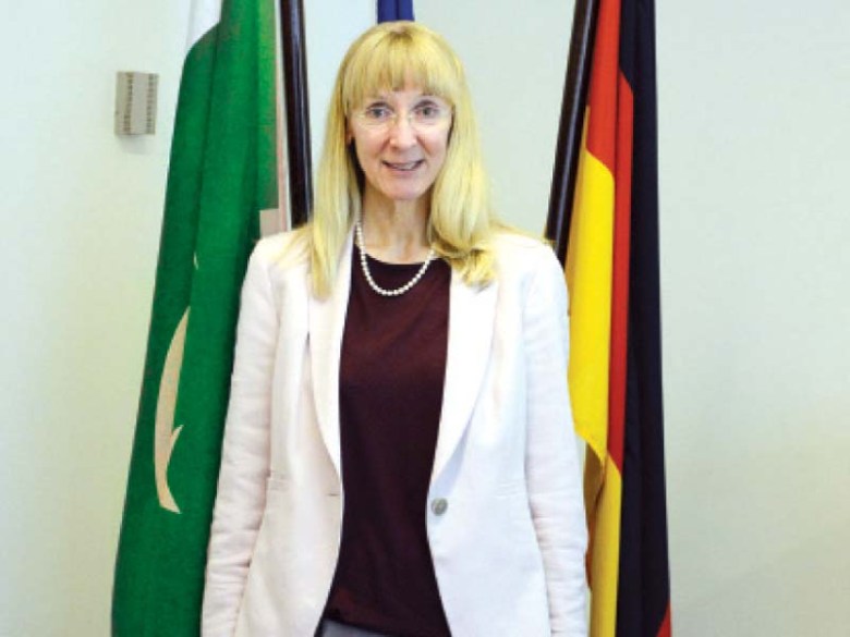 New ambassador discusses refugee crisis, bilateral trade, and the famed German work ethic.