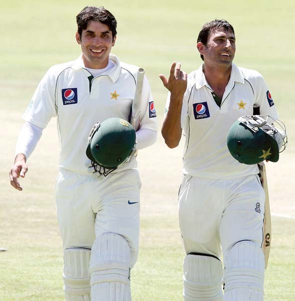 Wasim thinks Misbah, Younus are as fit as any youngster in the side. PHOTO: AFP