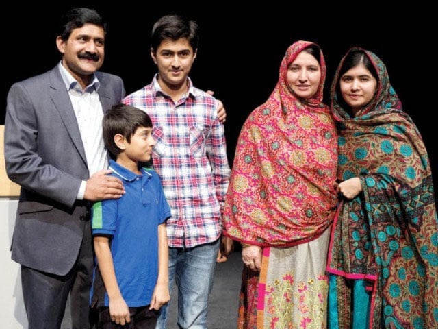 Global recognition has cost the family their land, I would rather be known as Malala's dad in Pakistan, he said. PHOTO: AFP