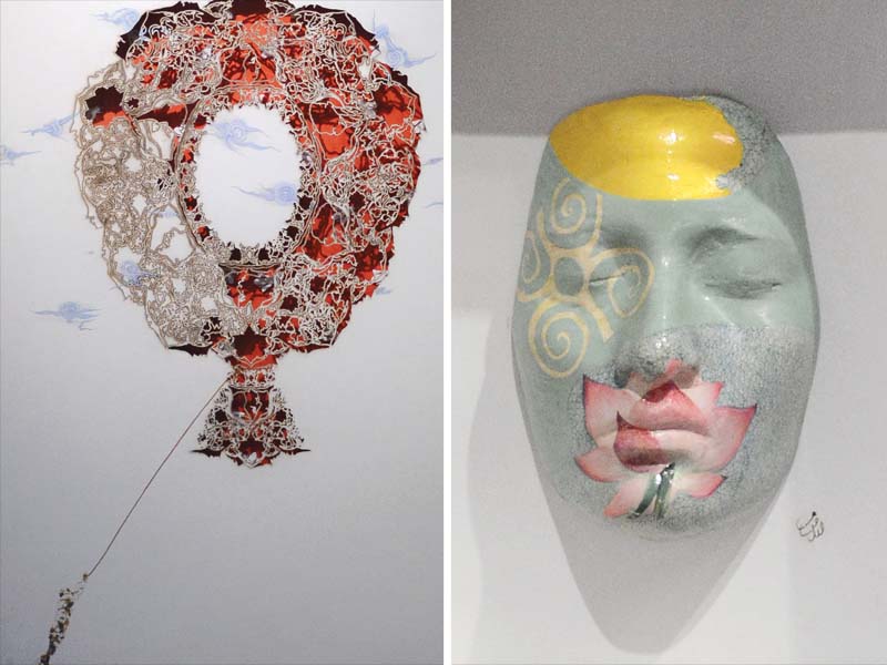 The artwork has been produced by recent miniature painting graduates from NCA. PHOTOS: HUMA CHOUDHARY/EXPRESS