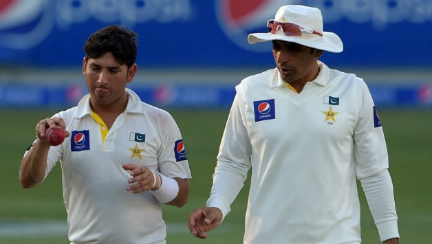 Yasir was excluded from the first Test after he suffered a minor back injury. PHOTO: AFP