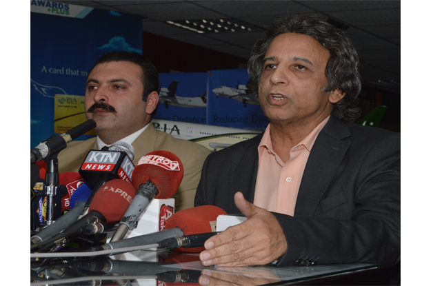 PALPA President addressing a press conference. PHOTO: EXPRESS