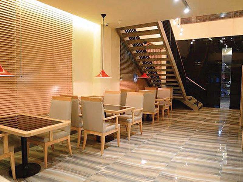 he restaurant boasts chic, contemporary and minimalist décor unlike many Chinese eateries. PHOTOS: PUBLICITY