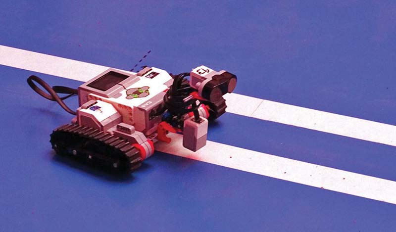 A four-day national robotics competition, ‘RoboSprint-2015’ was held at PAF Karachi Institute of Economics and Technology. PHOTO: PRESS RELEASE