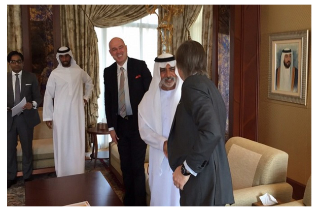 VimpelCom and Dhabi group signing merger deal in Pakistan to combine Mobilink and Warid. PHOTO: twitter.com/Mobilink