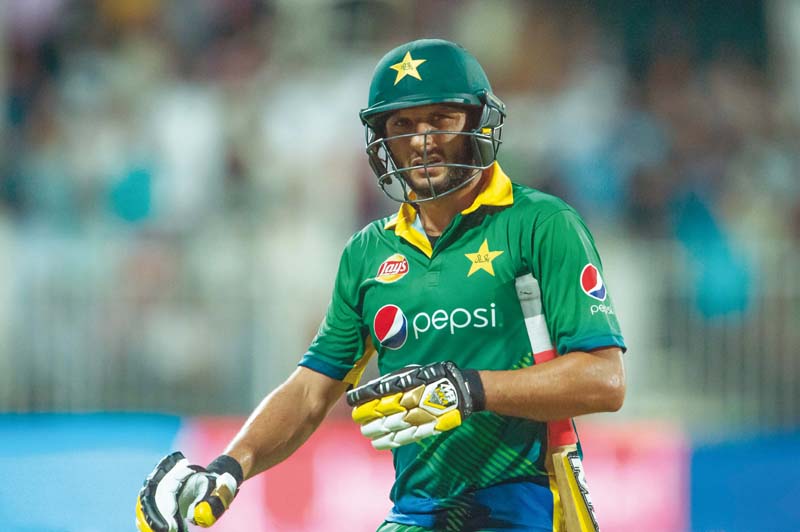Afridi saw his team drop to sixth but his personal ranking improved to second in the all-rounder’s chart. PHOTO: AFP