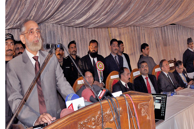 CJP says people should work to strengthen the system, not destroy it. PHOTO: EXPRESS