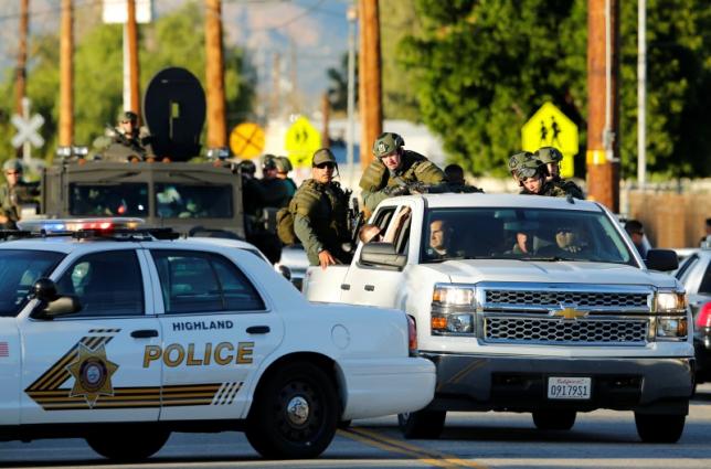 Syed Rizwan Farook and Tashfeen Malik are accused of killing 14 people at a holiday gathering on Dec 2 before dying in a shootout with police. PHOTO: REUTERS