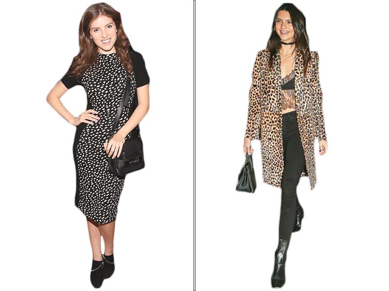 This or that? Starlets embrace the wild side