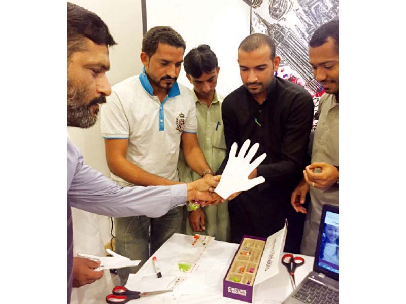 Students from different universities and colleges explored their creativity at the ‘Makerspaces: What is a Maker’ event at the PACC. PHOTO: EXPRESS