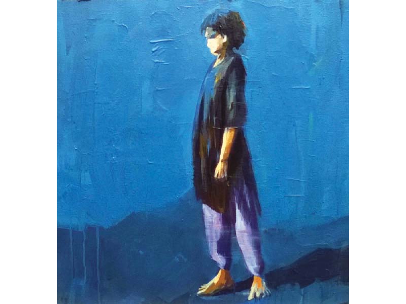 Artwork by the two artists reminds enthusiasts of childhood memories and turbulent times. PHOTOS: HUMA CHOUDHARY/EXPRESS