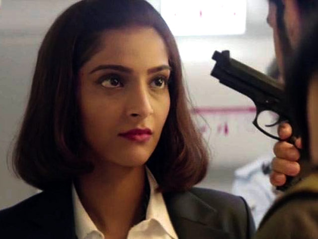 Flight attendants aboard Pan Am plane protest 'Neerja' propagates one side of the story. SCREENGRAB