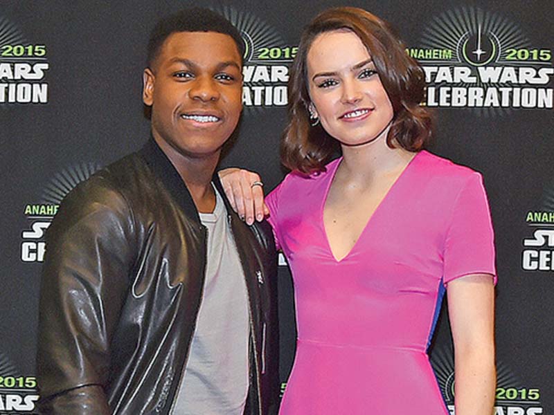 Daisy Ridley and John Boyega are both nominated for their performance in Star Wars: The Force Awakens. PHOTO: FILE