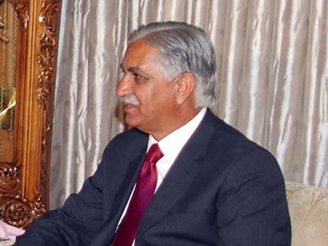 Former Chairman Senate Nayar Hussain Bokhari. PHOTO: PPI
