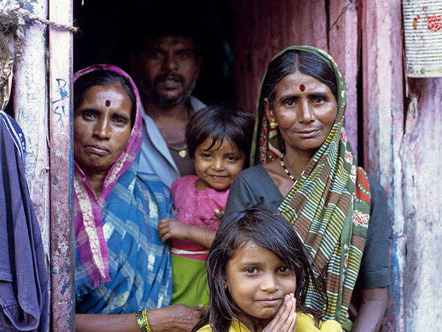 In India's slums, domestic workers' daughters campaign for their rights. PHOTO: boell.de