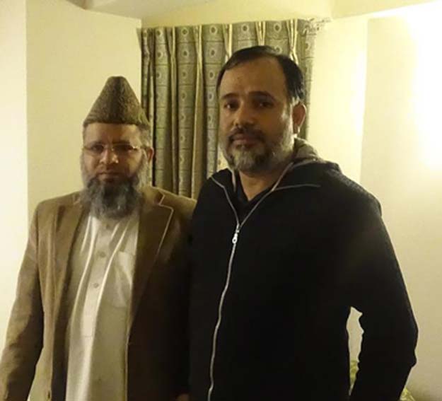 In December 2015, Zaki led street protests against Aziz, demanding the cleric be arrested PHOTO: KHURRAM ZAKI/FACEBOOK