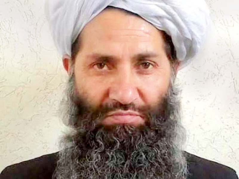 Experts say Maulvi Haibatullah Akhundzada is likely to pursue aggressive attacks throughout the summer. PHOTO: FILE
