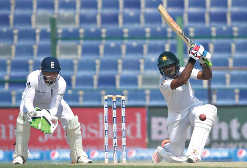 Pakistan defeated England 2-0 in a three-Test series last year and Shafiq says they will be using that to their advantage. PHOTO: AFP