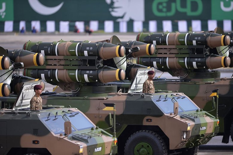 Rs860.1b set aside for defence.
PHOTO: AFP
