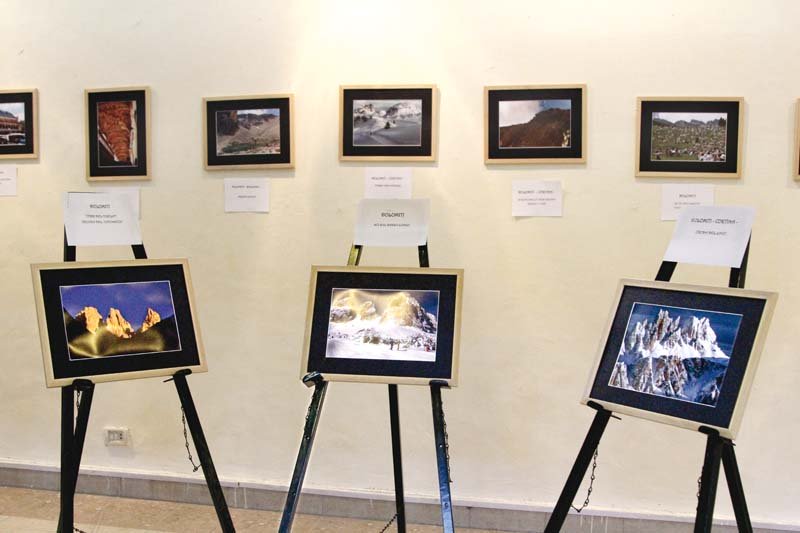 From ice capped mountains to the many ancient residential and commercial structures, the spirit of northern Italy has been showcased in the exhibition. PHOTOS: AYSHA SALEEM/EXPRESS