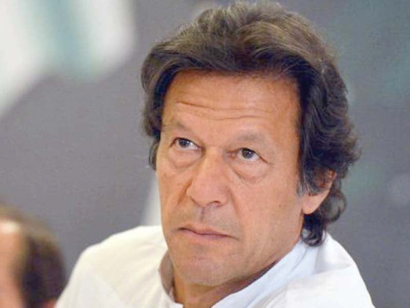 PTI chairman Imran Khan. PHOTO: FILE