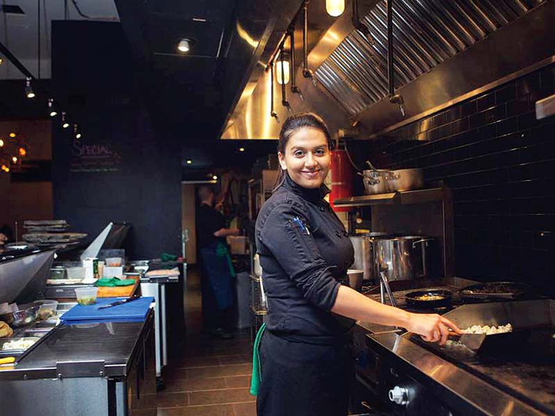 The daily grind: Noureen Feerasta