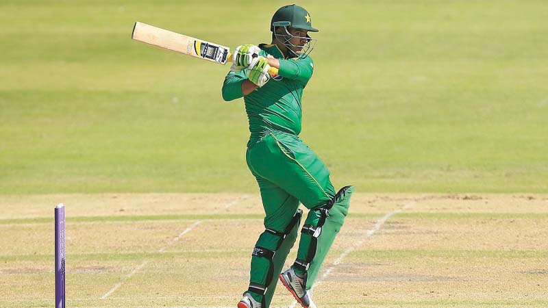 Sharjeel has hit form just at the right time as he is now in contention for the ODI series. PHOTO COURTESY: GETTY IMAGES